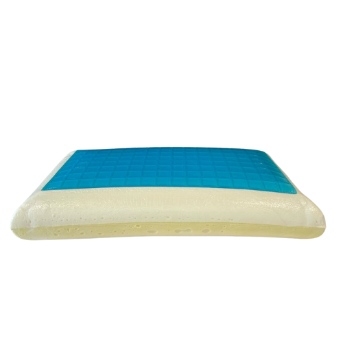 Memory Foam Pillow Blue Cooling Gel SLEEP IN MATTRESS